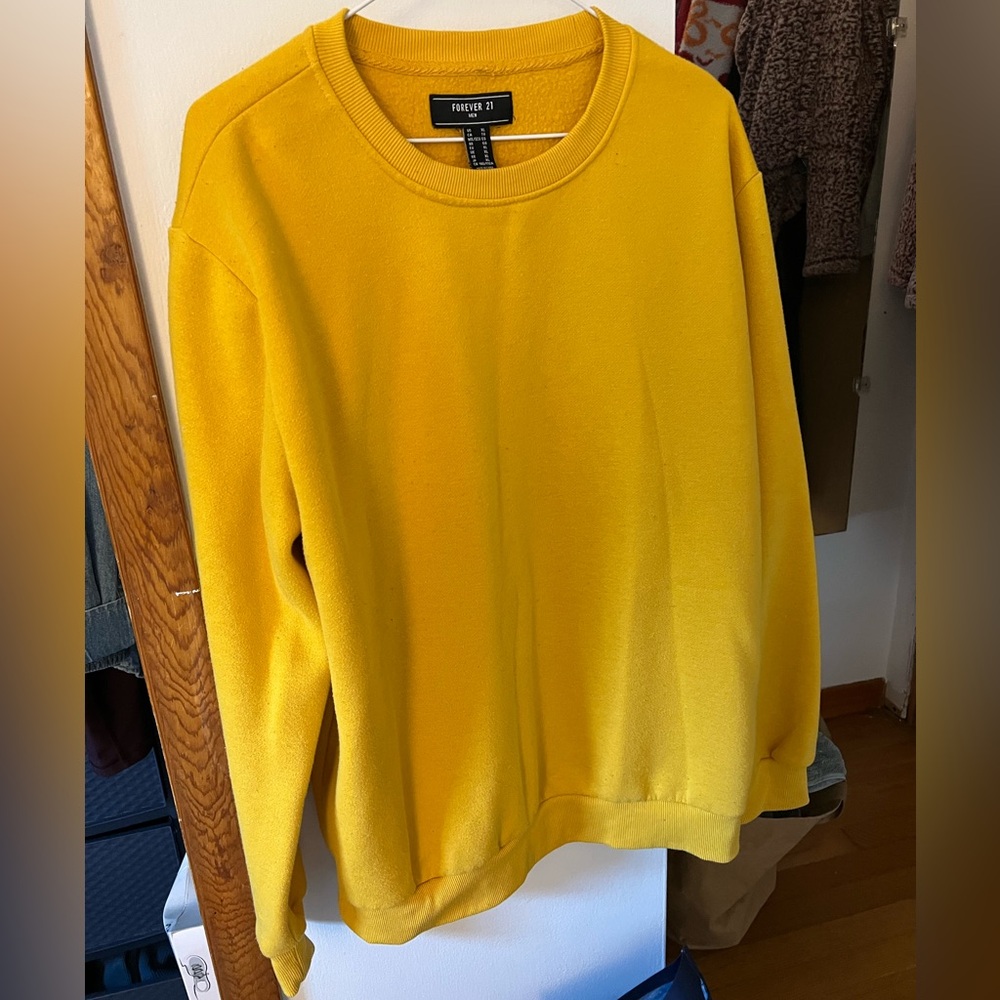 Mustard Yellow Crewneck